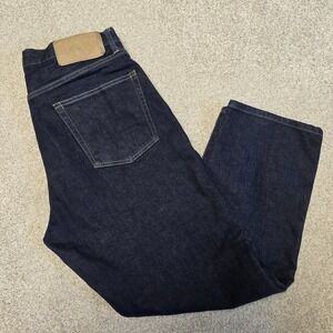 Buck Mason Ford Standard Jeans Mens 34x34 (actual 33x27) 14oz Double Dipped